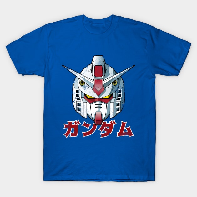 Gundam RX-78 (Aged) T-Shirt by VanHand